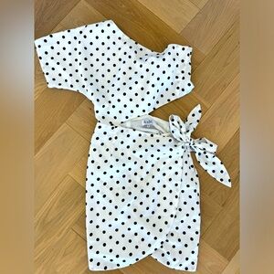 Black and White Polka Dot Dress